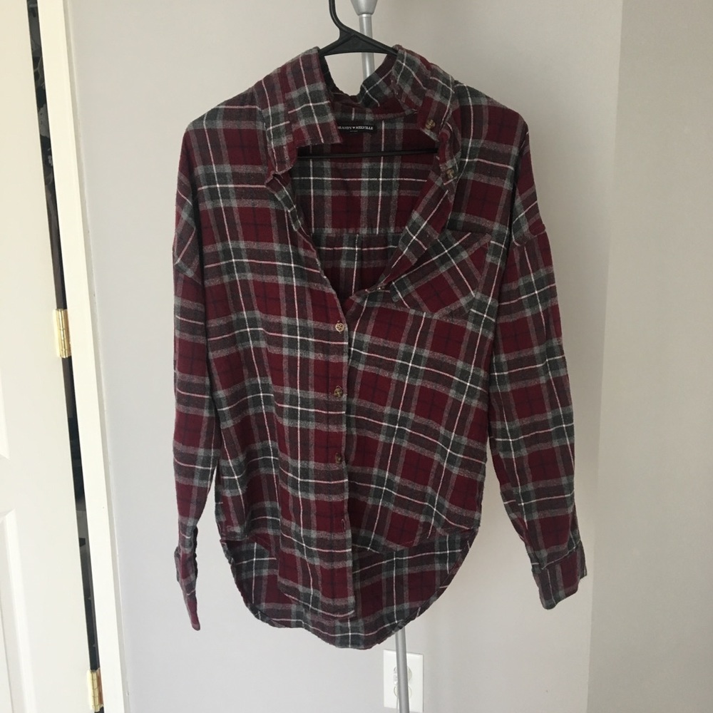 Oversized Brandy Melville Flannel